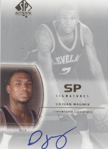 2002-03 SP Authentic - Dajuan Wagner #DW