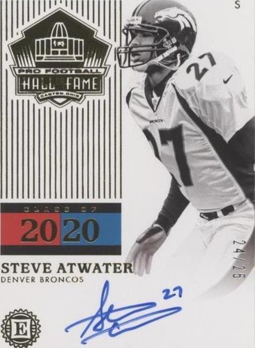 2020 Panini Encased Steve Atwater #HOF-SA
