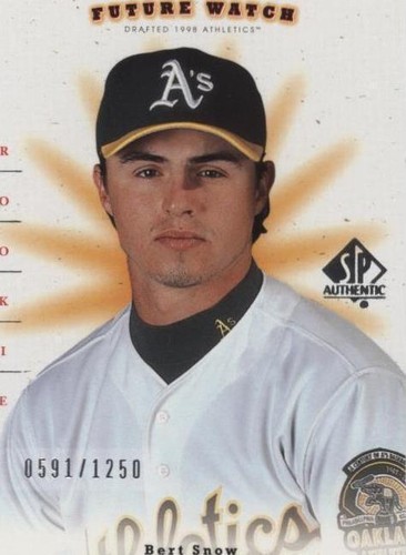 2001 SP Authentic - Bert Snow #104