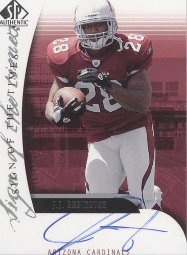 2005 SP Authentic J.J. Arrington #SOT-JA