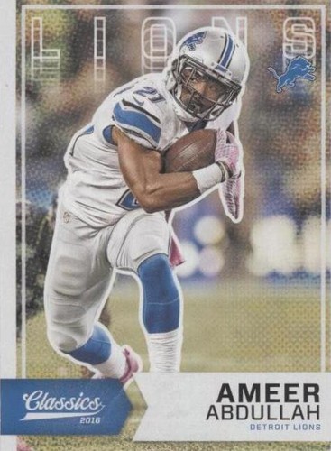 2016 Panini Classics Ameer Abdullah #64