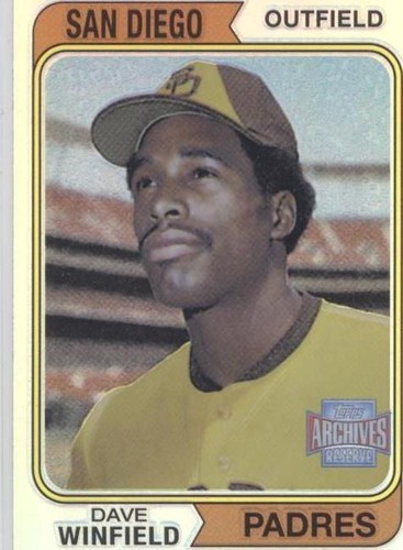 2001 Topps Archives Reserve - Dave Winfield #83