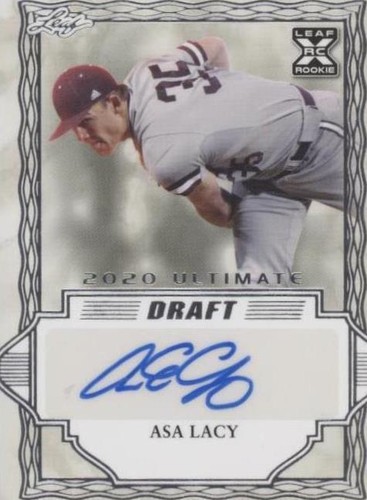 2020 Leaf Ultimate Draft - Asa Lacy #BA-AL1