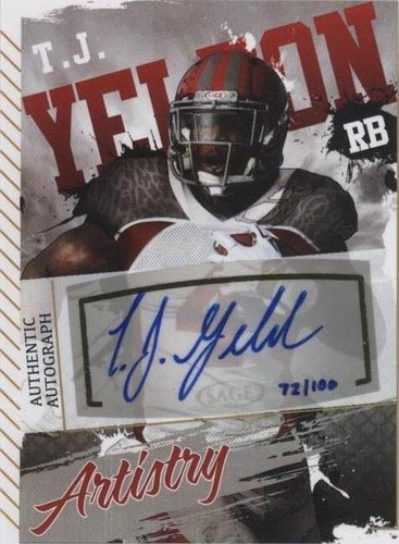 2015 Sage Hit T. J. Yeldon #AA-12
