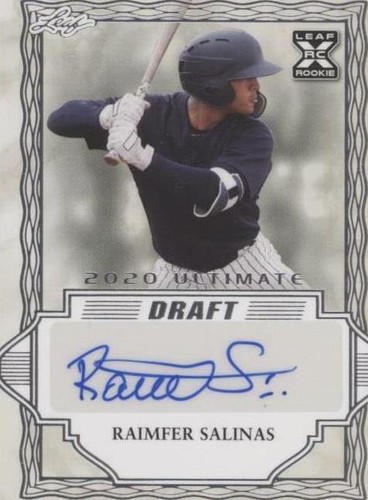 2020 Leaf Ultimate Draft - Raimfer Salinas #BA-RS2