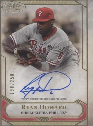 2021 Topps Tier One - Ryan Howard #T1TA-HOW