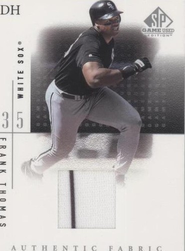 2001 SP Game Used Edition - Frank Thomas #FTH