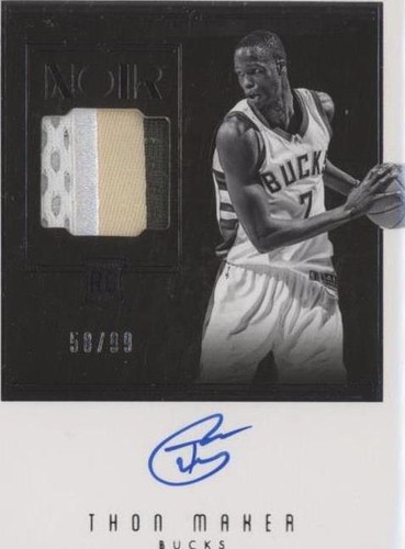 2016-17 Panini Noir - Thon Maker #119