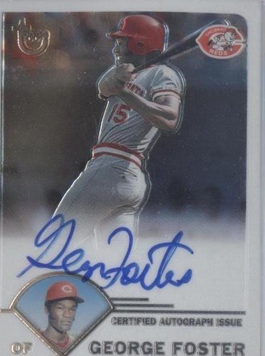 2003 Topps Retired Signature Edition - George Foster #TA-GF