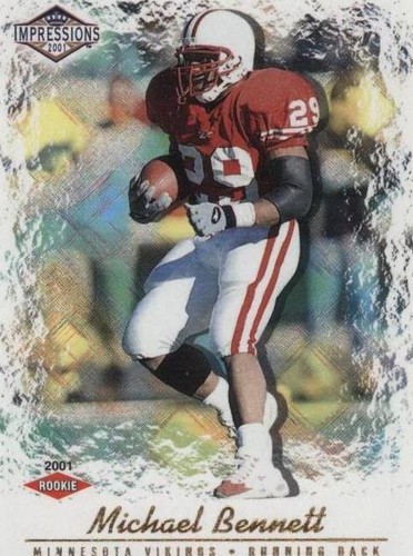 2001 Pacific Impressions Michael Bennett #182