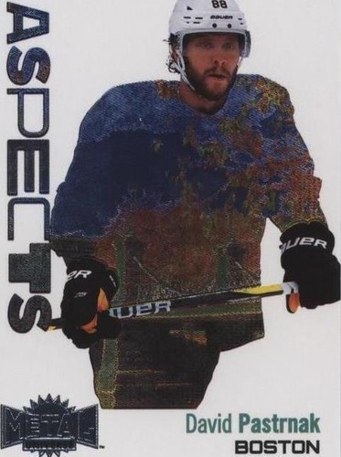 2022-23 Skybox Metal Universe - David Pastrnak #A-13