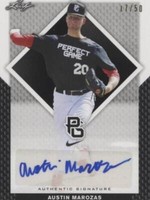 2016 Leaf Perfect Game National Showcase - Austin Marozas #BA-306