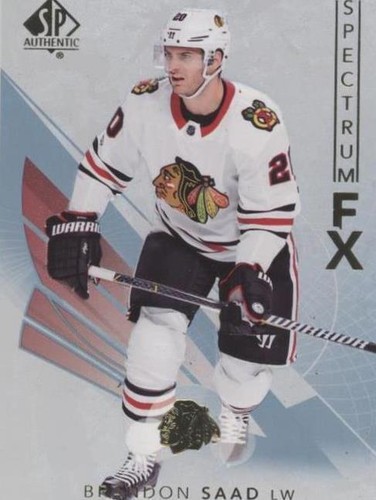 2017-18 SP Authentic - Brandon Saad #S-4
