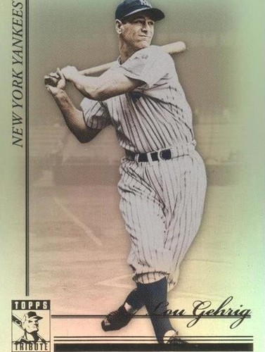 2010 Topps Tribute - Lou Gehrig #18
