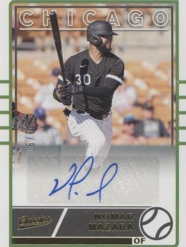 2020 Panini Chronicles - Nomar Mazara #CA-NM