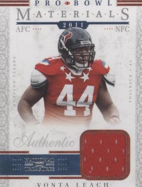 Playoff National Treasures Vonta Leach #11 2011