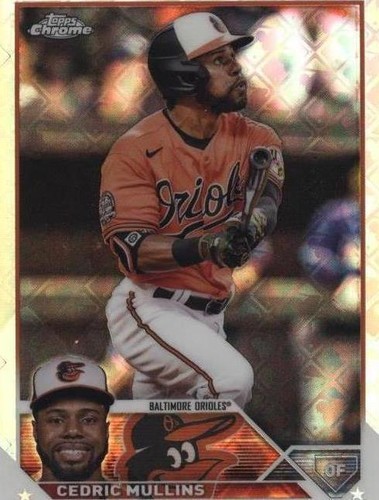 2023 Topps Chrome Logofractor Edition - Cedric Mullins #68