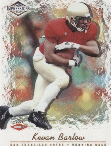 2001 Pacific Impressions Kevan Barlow #204