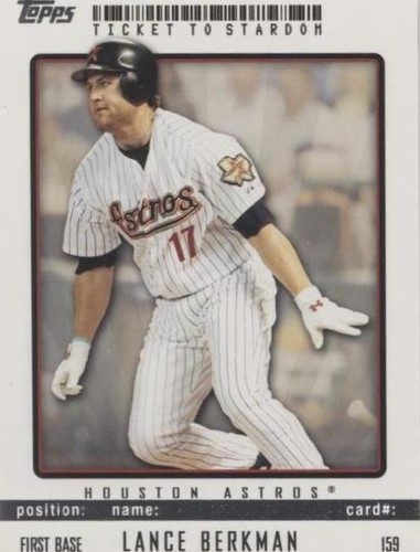 2009 Topps Ticket To Stardom - Lance Berkman #159