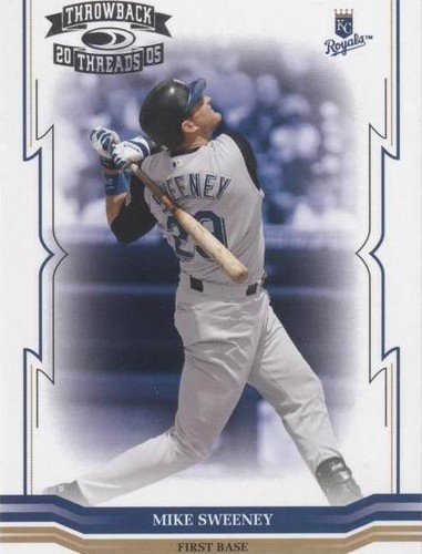2005 Donruss Throwback Threads - Mike Sweeney #58
