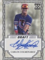 2020 Leaf Ultimate Draft - Carlos Colmenarez #BA-CC1