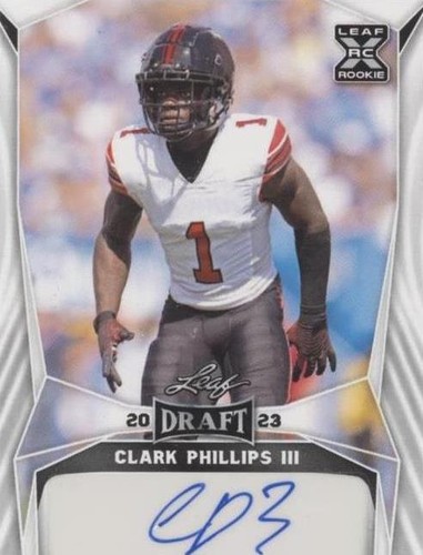 2023 Leaf Draft Clark Phillips III #BA-CP3