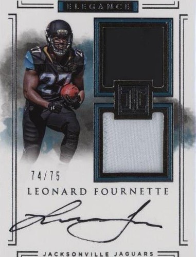 2017 Panini Impeccable Leonard Fournette #102