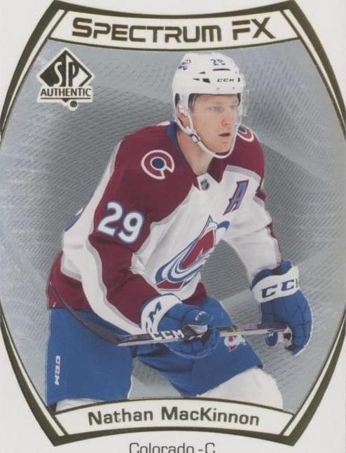2021-22 Upper Deck SP Authentic - Nathan MacKinnon #S-35