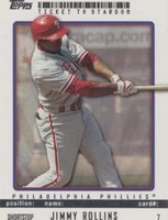 2009 Topps Ticket To Stardom - Jimmy Rollins #7