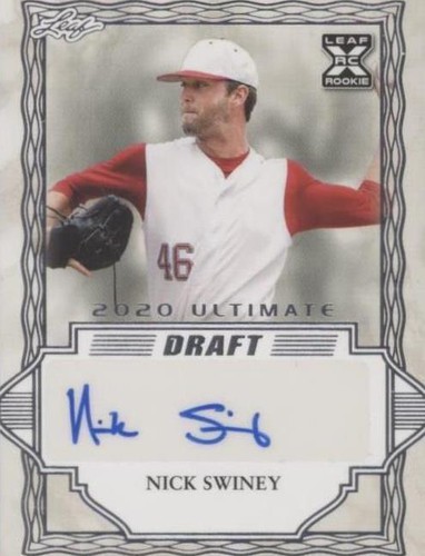 2020 Leaf Ultimate Draft - Nick Swiney #BA-NS1