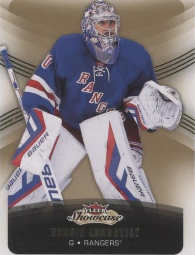 2015-16 Upper Deck Fleer Showcase - Henrik Lundqvist #71