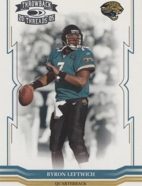 2005 Donruss Throwback Threads Byron Leftwich #67