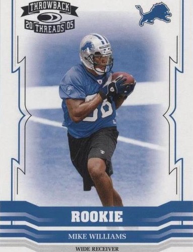 2005 Donruss Throwback Threads Mike Williams #195