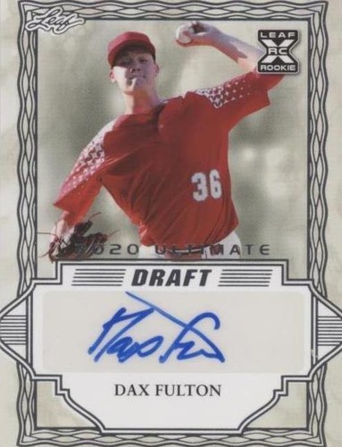 2020 Leaf Ultimate Draft - Dax Fulton #BA-DF1