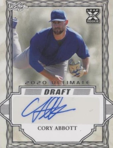 2020 Leaf Ultimate Draft - Cory Abbott #BA-CA1