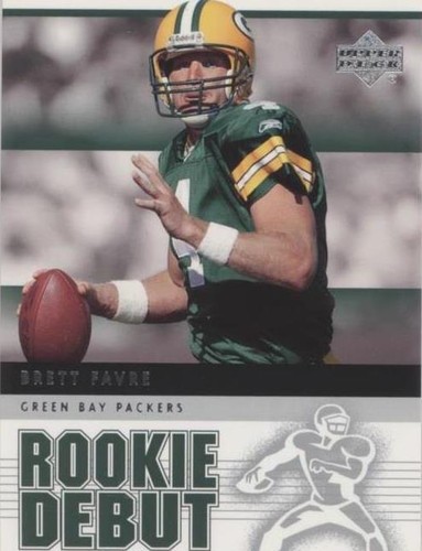 2005 Upper Deck Rookie Debut Brett Favre #35