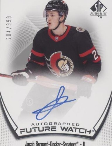2021-22 SP Authentic - Jacob Bernard-Docker #138