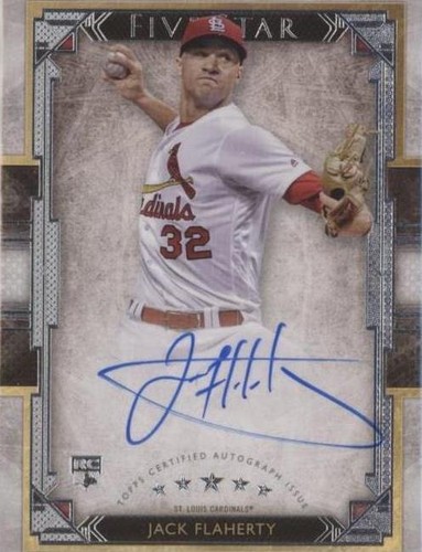 2018 Topps Five Star - Jack Flaherty #FSA-JF