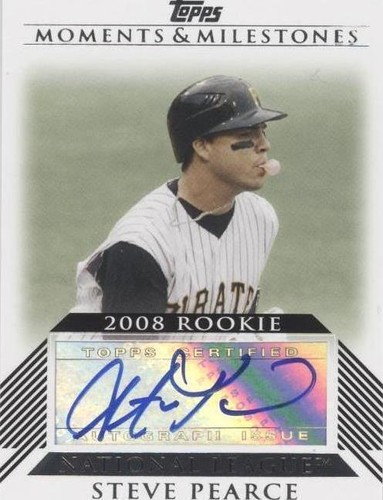 2008 Topps Moments & Milestones - Steve Pearce #RA-SP