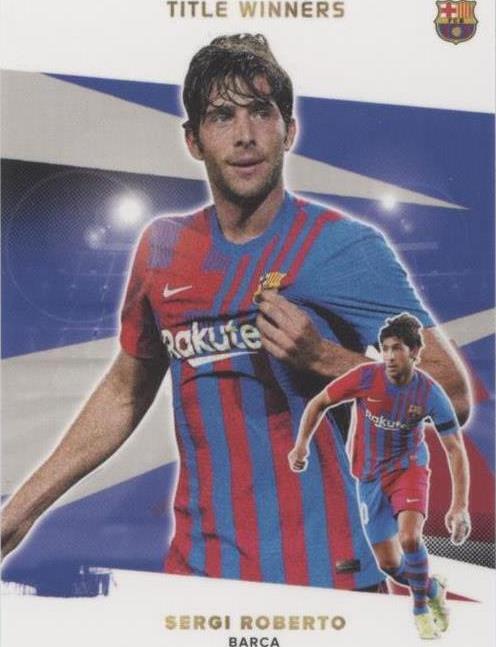 2021-22 Topps FC Barcelona Team Set Sergi Roberto #45
