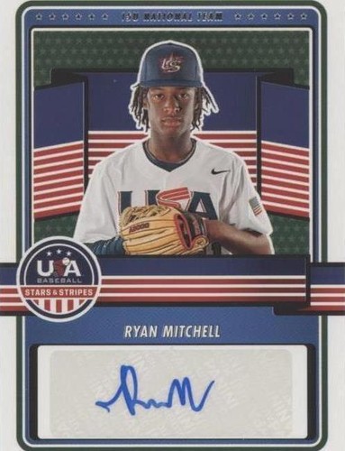 2023 Panini USA Baseball Stars & Stripes - Ryan Mitchell #15U-RM