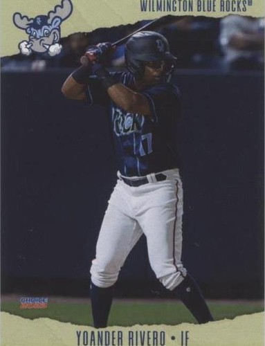 2023 Choice Wilmington Blue Rocks - Yoander Rivero #20
