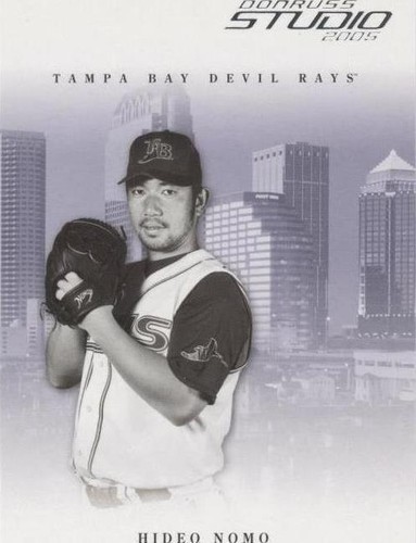 2005 Donruss Studio - Hideo Nomo #154