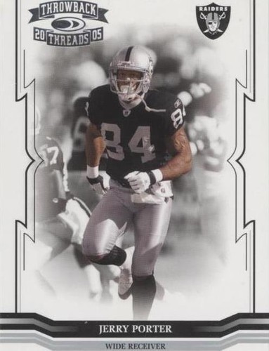 2005 Donruss Throwback Threads Jerry Porter #108