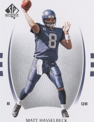 2007 SP Authentic Matt Hasselbeck #60