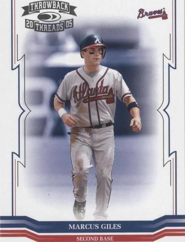 2005 Donruss Throwback Threads - Marcus Giles #171
