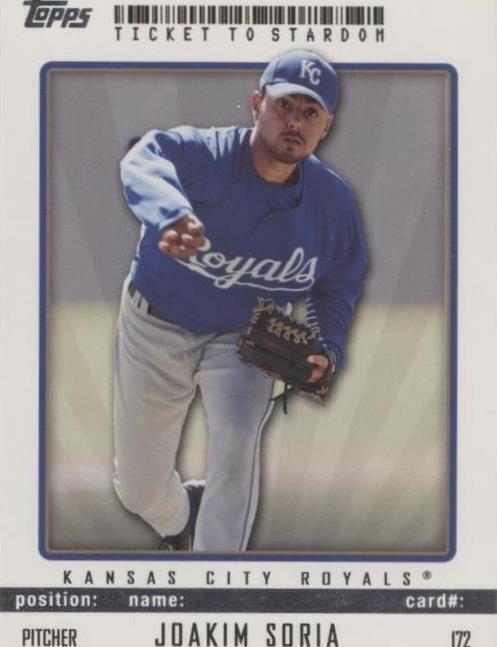 Topps Ticket To Stardom 2009 - Joakim Soria #172