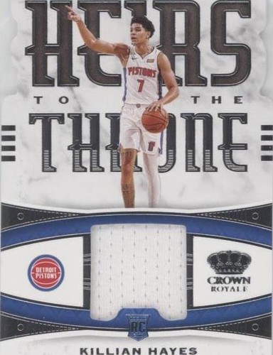 2020-21 Panini Crown Royale - Killian Hayes #HT-HAY