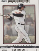 2009 Topps Ticket To Stardom - Nick Markakis #55