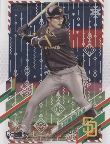 2021 Topps Holiday - Ha-Seong Kim #HW55